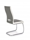 Design Plus Studio Kuchni & Salon Meblowy | K259 krzesło popiel / biały (2p4szt) | 2010001155287