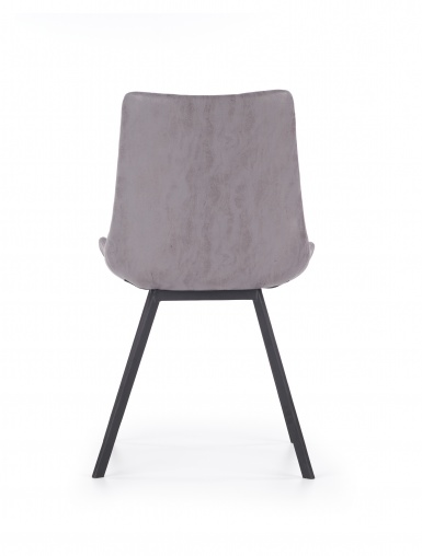 Design Plus Studio Kuchni & Salon Meblowy | K279 krzesło popielaty / czarny (2p4szt) | 2010001159995
