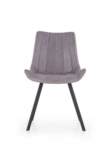 Design Plus Studio Kuchni & Salon Meblowy | K279 krzesło popielaty / czarny (2p4szt) | 2010001159995