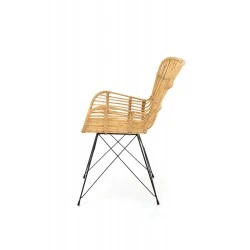 Design Plus Studio Kuchni & Salon Meblowy | K335 krzesło rattan naturalny (2p1szt) | 2010001173700