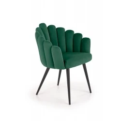 Design Plus Studio Kuchni & Salon Meblowy | K410 krzesło c. zielony velvet (1p1szt) | 2010001182986