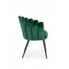 Design Plus Studio Kuchni & Salon Meblowy | K410 krzesło c. zielony velvet (1p1szt) | 2010001182986