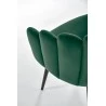 Design Plus Studio Kuchni & Salon Meblowy | K410 krzesło c. zielony velvet (1p1szt) | 2010001182986