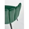 Design Plus Studio Kuchni & Salon Meblowy | K410 krzesło c. zielony velvet (1p1szt) | 2010001182986