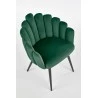 Design Plus Studio Kuchni & Salon Meblowy | K410 krzesło c. zielony velvet (1p1szt) | 2010001182986