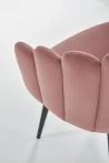 Design Plus Studio Kuchni & Salon Meblowy | K410 krzesło różowy velvet (1p1szt) | 2010001178668