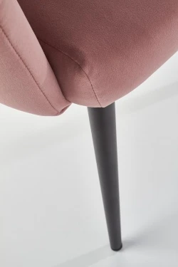 Design Plus Studio Kuchni & Salon Meblowy | K410 krzesło różowy velvet (1p1szt) | 2010001178668