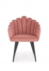 Design Plus Studio Kuchni & Salon Meblowy | K410 krzesło różowy velvet (1p1szt) | 2010001178668