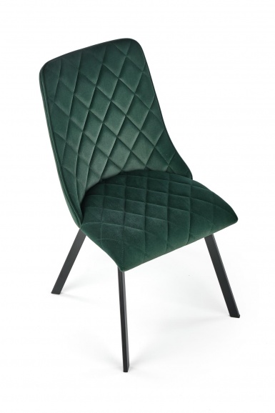 Design Plus Studio Kuchni & Salon Meblowy | K450 krzesło ciemny zielony (1p4szt) | 2010001182436