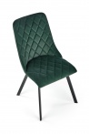 Design Plus Studio Kuchni & Salon Meblowy | K450 krzesło ciemny zielony (1p4szt) | 2010001182436