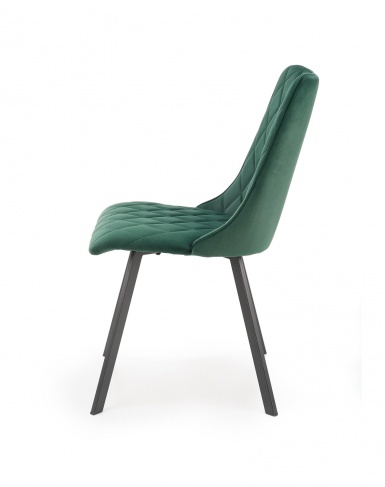 Design Plus Studio Kuchni & Salon Meblowy | K450 krzesło ciemny zielony (1p4szt) | 2010001182436