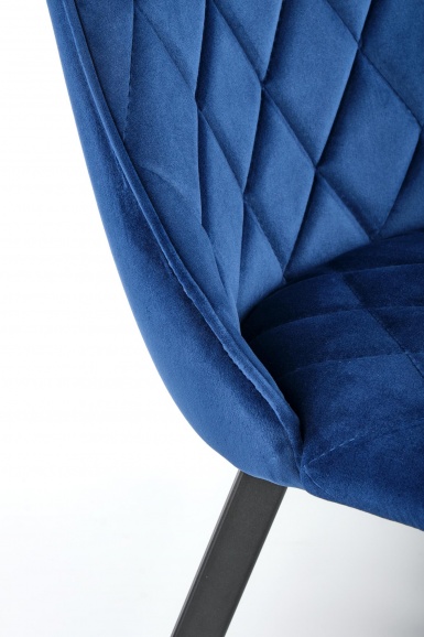 Design Plus Studio Kuchni & Salon Meblowy | K450 krzesło granatowy (1p4szt) | 2010001182443