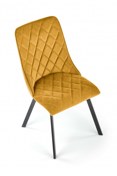 Design Plus Studio Kuchni & Salon Meblowy | K450 krzesło musztardowy (1p4szt) | 2010001190547
