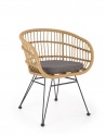 Design Plus Studio Kuchni & Salon Meblowy | K456 krzesło naturalny/popielaty (1p2szt) | 2010001182818