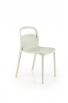 Design Plus Studio Kuchni & Salon Meblowy | K490 krzesło plastik miętowy(1p4szt) | 2010001192497