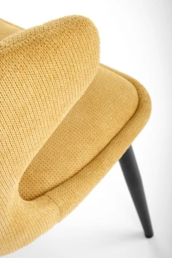 Design Plus Studio Kuchni & Salon Meblowy | K496 krzesło musztardowy (1p2szt) | 2010001195474