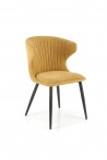 Design Plus Studio Kuchni & Salon Meblowy | K496 krzesło musztardowy (1p2szt) | 2010001195474