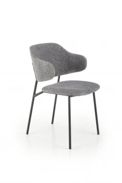 Design Plus Studio Kuchni & Salon Meblowy | K497 krzesło jasny popielaty (1p4szt) | 2010001195481
