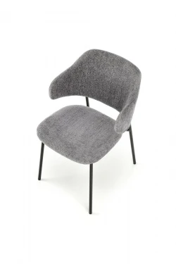 Design Plus Studio Kuchni & Salon Meblowy | K497 krzesło jasny popielaty (1p4szt) | 2010001195481
