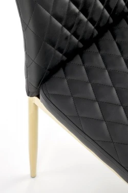 Design Plus Studio Kuchni & Salon Meblowy | K501 krzesło czarny (1p4szt) | 2010001195566