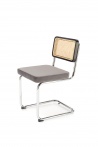 Design Plus Studio Kuchni & Salon Meblowy | K504 krzesło popielaty / czarny (1p2szt) | 2010001195627