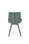 Design Plus Studio Kuchni & Salon Meblowy | K519 krzesło ciemny zielony (1p2szt) | 2010001195825