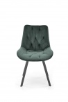 Design Plus Studio Kuchni & Salon Meblowy | K519 krzesło ciemny zielony (1p2szt) | 2010001195825