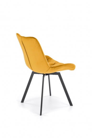Design Plus Studio Kuchni & Salon Meblowy | K519 krzesło musztardowy (1p2szt) | 2010001201502