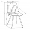 Design Plus Studio Kuchni & Salon Meblowy | K521 krzesło popielaty (1p4szt) | 2010001195849