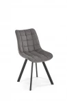 Design Plus Studio Kuchni & Salon Meblowy | K549 krzesło popielaty (1p2szt) | 2010001202370