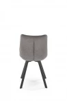 Design Plus Studio Kuchni & Salon Meblowy | K549 krzesło popielaty (1p2szt) | 2010001202370