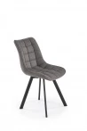 Design Plus Studio Kuchni & Salon Meblowy | K549 krzesło popielaty (1p2szt) | 2010001202370