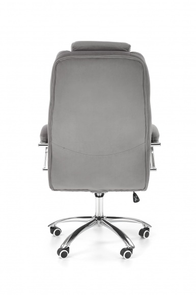 Design Plus Studio Kuchni & Salon Meblowy | KING 2 fotel gabinetowy, tkanina popielaty (1p1szt) | 2010001192633