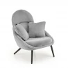 Design Plus Studio Kuchni & Salon Meblowy | MERRY fotel wypoczynkowy, popielaty (1p1szt) | 2010001196495
