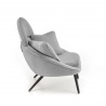 Design Plus Studio Kuchni & Salon Meblowy | MERRY fotel wypoczynkowy, popielaty (1p1szt) | 2010001196495