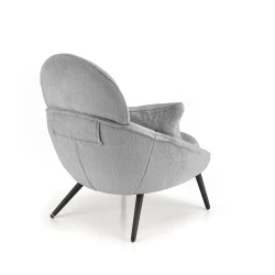 Design Plus Studio Kuchni & Salon Meblowy | MERRY fotel wypoczynkowy, popielaty (1p1szt) | 2010001196495