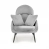 Design Plus Studio Kuchni & Salon Meblowy | MERRY fotel wypoczynkowy, popielaty (1p1szt) | 2010001196495