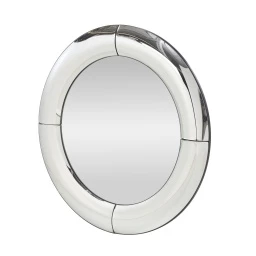 Design Plus Studio Kuchni & Salon Meblowy | MOON lustro ścienne, srebrny (1p1szt) | 5905248133853