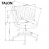 Design Plus Studio Kuchni & Salon Meblowy | TALON fotel gabinetowy jasny beżowy (1p1szt) | 2010001195320