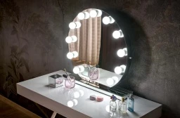 Design Plus Studio Kuchni & Salon Meblowy | TORANO lustro stołowe z oświetleniem LED (1p1szt) | 5905248133846