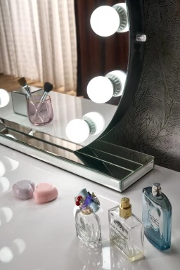 Design Plus Studio Kuchni & Salon Meblowy | TORANO lustro stołowe z oświetleniem LED (1p1szt) | 5905248133846
