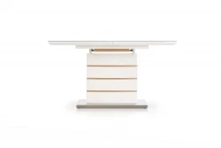 Design Plus Studio Kuchni & Salon Meblowy | TORONTO stół rokładany biały / dąb złoty | 2010001160069