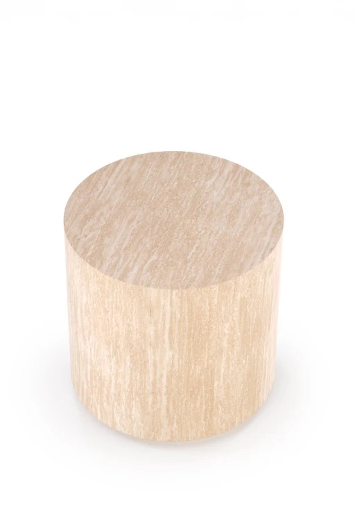 Design Plus Studio Kuchni & Salon Meblowy | TRAVERTINO_S OKRĄGŁA ława, trawertyn (1p1szt) | 2010001203964