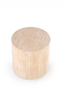 Design Plus Studio Kuchni & Salon Meblowy | TRAVERTINO_S OKRĄGŁA ława, trawertyn (1p1szt) | 2010001203964