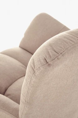 Design Plus Studio Kuchni & Salon Meblowy | VASCO fotel bujany beżowy | 2010001200147