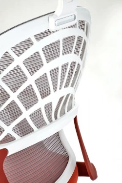 Design Plus Studio Kuchni & Salon Meblowy | VESUVIO 2 fotel gabinetowy cynamonowy / biały | 2010001204541