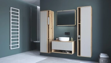 Design Plus Studio Kuchni & Salon Meblowy | AVIOLA Słupek dostawka dąb artisan (1p1szt) | 5905248133730