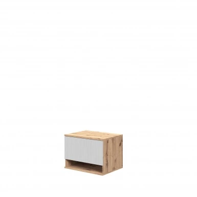 Design Plus Studio Kuchni & Salon Meblowy | AVIOLA Szafka pod umywalkę 60/1S dąb artisan (1p1szt) | 5905248133709