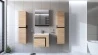 Design Plus Studio Kuchni & Salon Meblowy | DUESA Szafka pod umywalkę 60/1S dąb złoty (1p1szt) | 5905248133556