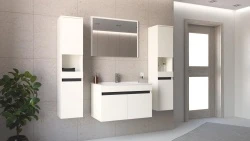 Design Plus Studio Kuchni & Salon Meblowy | FIGARO Słupek 2D biały (1p1szt) | 5905248133457